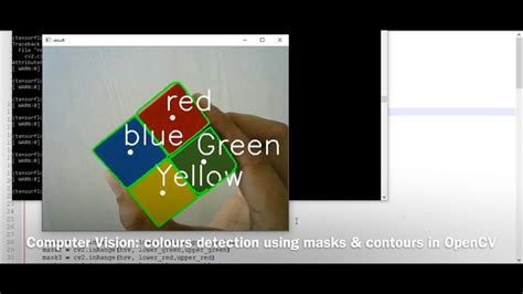 Computer Vision Colors Detection In Opencv Python Assemtica Didactic Series Youtube