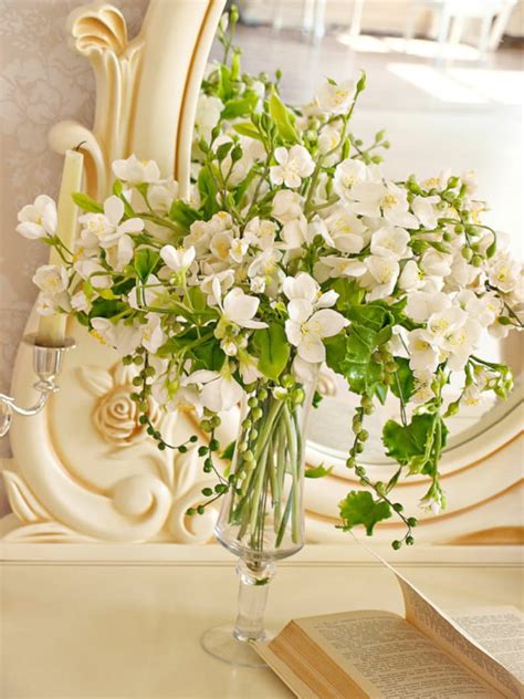 Bridal Bouquet Of Jasmine Cold Porcelain Hand Etsy