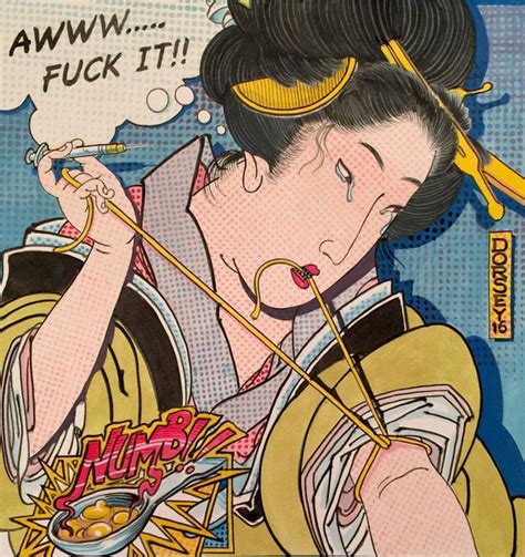 Want to discover art related to japanese? Inspired by Japanese prints, art by Mike Dorsey