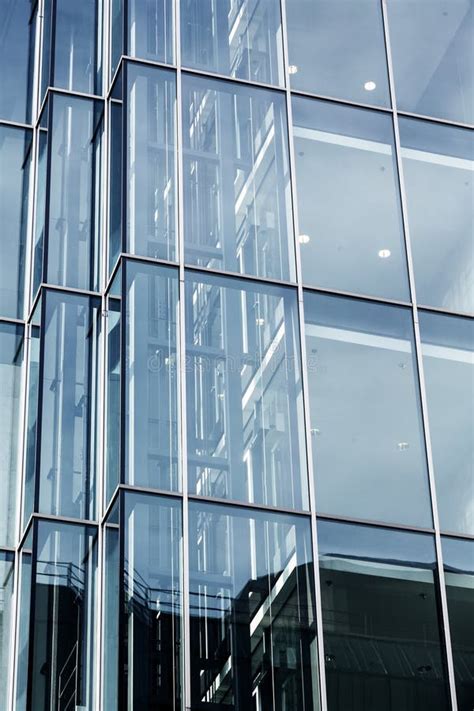 Modern Glass Facade Of An Office Building Stock Photo Image Of Glass