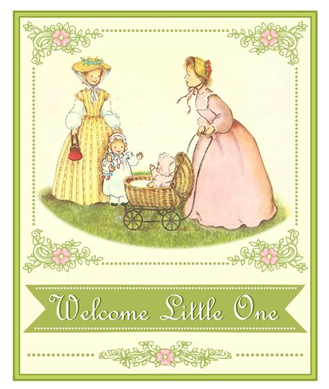 Just thinking about the gender of the baby and the cute baby stuff and gifts can really stimulate your imagination. FREE Vintage Baby Shower Printables | Catch My Party