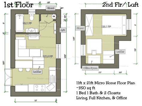 Floor Plan 350 Square Feet Floorplansclick