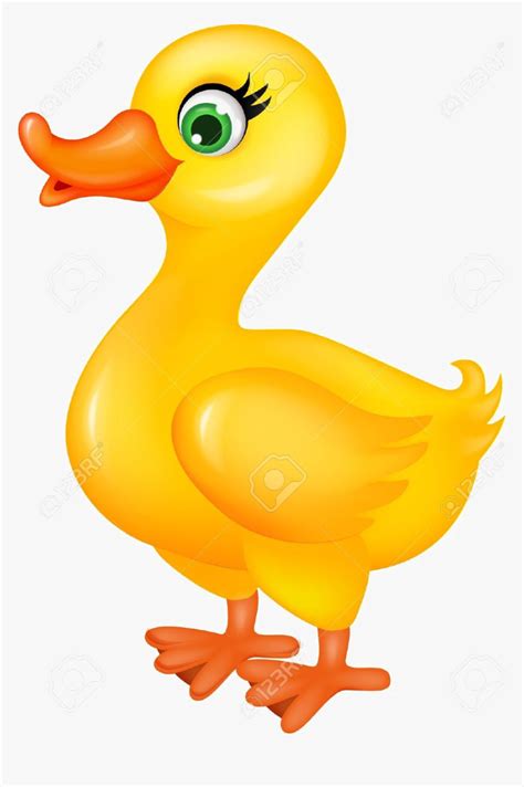Yellow Duck Free Png Image Duck Cartoon Images Png Transparent Png