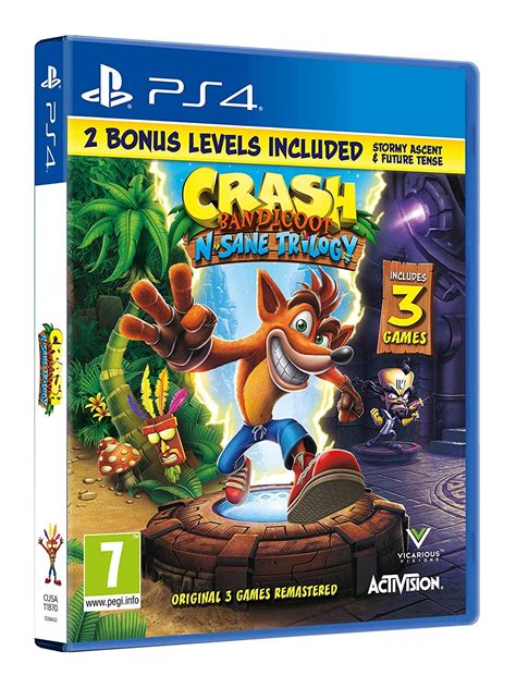 Crash Bandicoot N Sane Trilogy Playstation 4 Ps4 Video