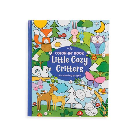 Little Cozy Critters Coloring Book - OOLY | Coloring books, Coloring book set, Unicorn coloring ...