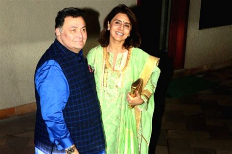 File Photo Rishi Kapoor And His Wife Neetu Kapoor