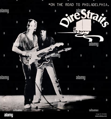 Dire Straits Original Vinyl Album Cover On The Road To Philadelphia