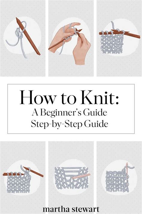 How To Knit A Beginners Step By Step Guide Beginner Knitting Projects Knitting Instructions