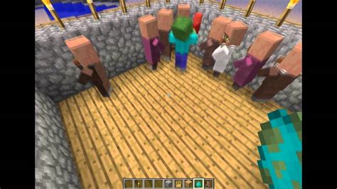Comment Faire Des Villageois Dans Minecraft - Comment faire des bébés zombies,villageois MINECRAFT. - YouTube