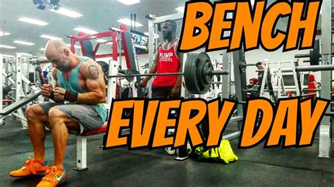 Day 5 Of Bench Press Every Day Youtube