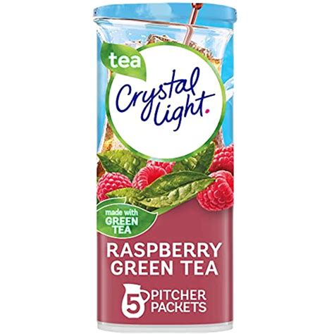 Crystal Light Raspberry Green Tea Drink Mix 5 Pitcher Packets