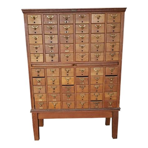 Find out which option is right for you and apply. Vintage Quartered Oak Gaylord Bros. Inc 60 Drawer Library Index Card Catalog File Cabinet on ...