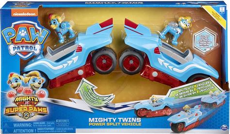 Spin Master Paw Patrol Mighty Pups Super Paws Mighty Twins 2 In 1