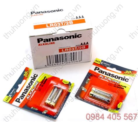 Pin đũa Aaa Vỉ Panasonic Am4 Lr03t2b