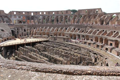 The Colosseum Or Coliseum Also Known As The Flavian Amphitheatre