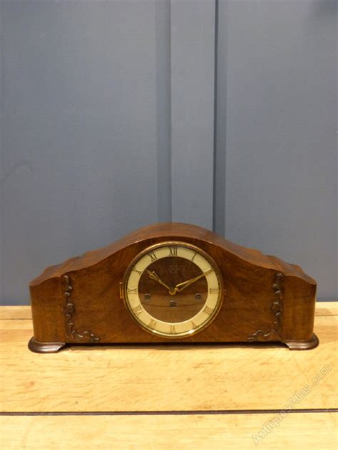 Antiques Atlas German Walnut Mantel Clock