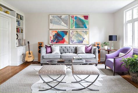 Purple And Grey Living Room Decorating Ideas Living Room Home
