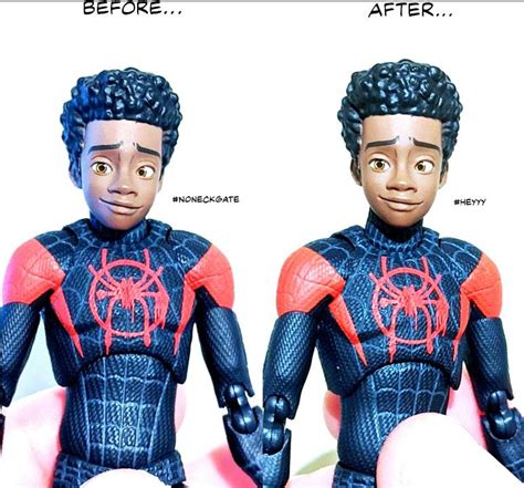 Sentinel Miles Morales Spider Man Neck Peg Fix Hobbies And Toys Toys
