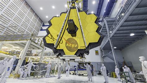 التلسكوب الفضائي الأضخم جيمس ويب يستعد لمهمة اكتشاف أسرار الفجر الكوني
