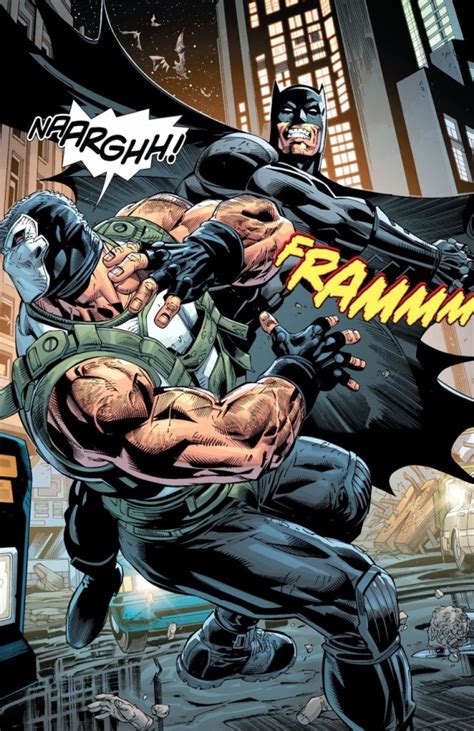 Batman Vs Bane New 52 Arousing Grammar
