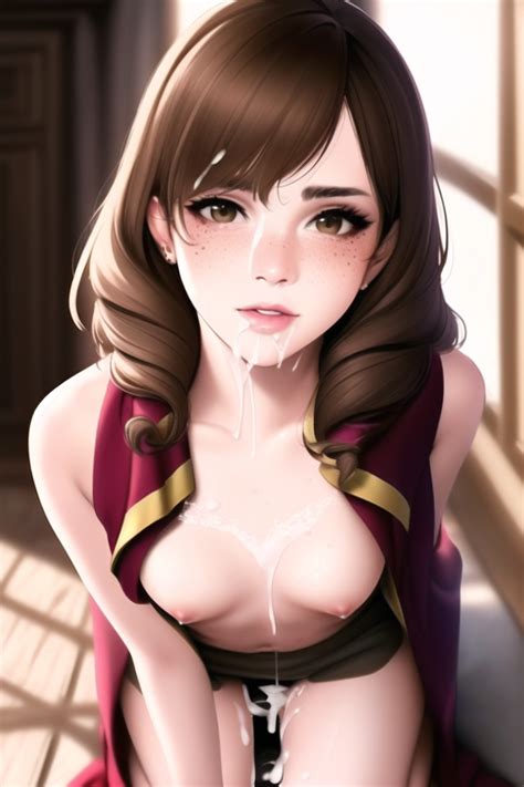 Rule 34 Ai Generated Breasts Out Cumshot Emma Watson Harry Potter Hermione Granger Miniskirt