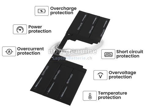 Akku Für Microsoft Surface Book2 Keyboard Hochwertige Ersatzbatterie