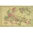 Roman Empire Map 1868