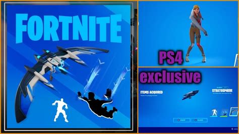 New Fortnite Ps4 Exclusive Celebration Pack Youtube