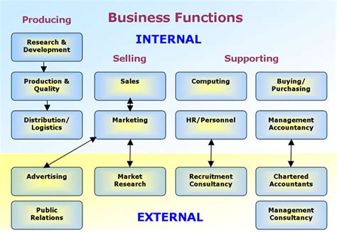 16 Functions Of Business Business Consi