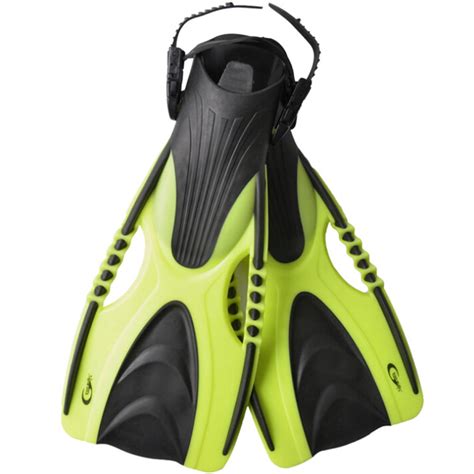 Adjustable Snorkel Swim Fins Neoprene Swimming Flipper Anti Slip Diving