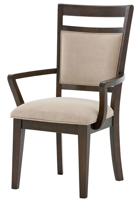 Carefully constructed from solid wood in an antique white finish, these chairs feature highly decorative details. Standard Furniture Avion Arm Chair with Upholstered Seat ...