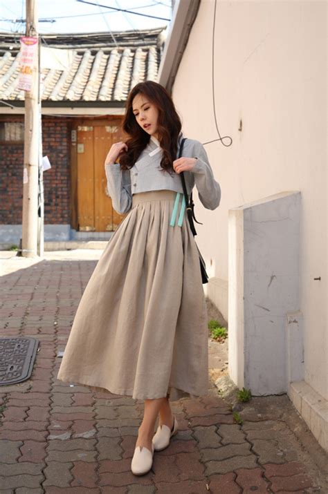 Luxury Hanbok Dress Made In Korea Modernized Korean Traditional Clothes