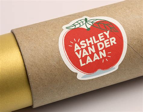 Ashley Van Der Laan Brand Identity On Behance