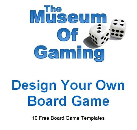 27 Free Board Game Templates Word Excel Templates
