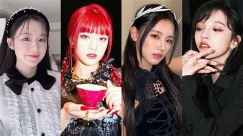 Gi Dles Miyeon Yuqi Minnie And Shuhua Post First Pictures On Newly
