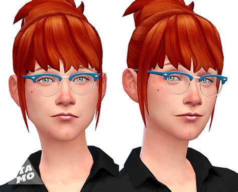 Simlish Clubmaster Eyeglasses At Tamo Sims 4 Updates