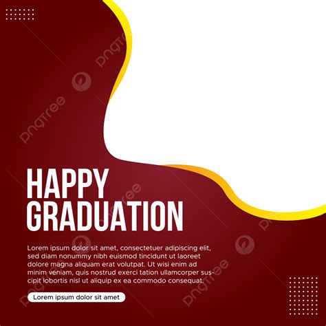 Happy Graduation Vector Design Images Twibbon Happy Graduation