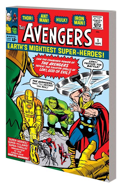 Mighty Marvel Masterworks Avengers The Coming Of The Avengers Vol 1
