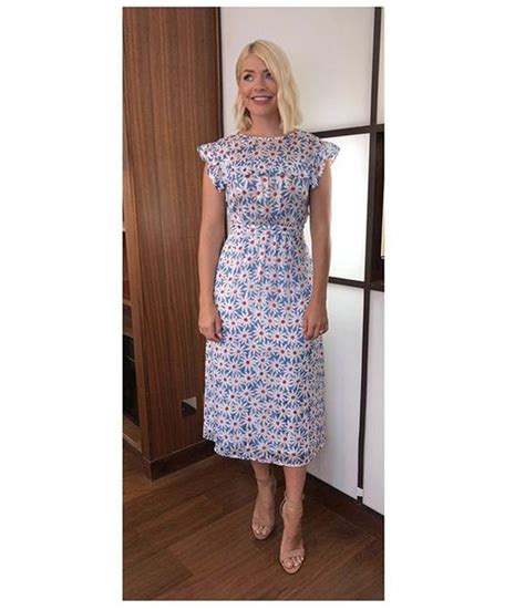 Holly Willoughby News This Morning Host Wears Floral Print Where To