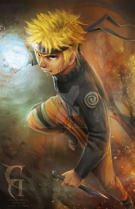 Uzumaki Naruto Fan Art By Christianamiel21 On Deviantart