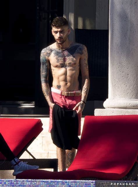 Zayn Malik Shirtless After Gigi Hadid Breakup March 2018 Popsugar Celebrity Photo 2