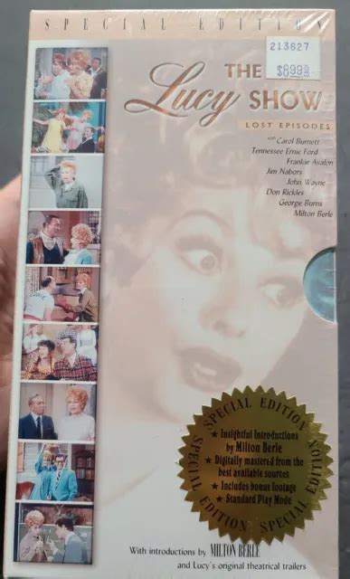 New The Lucy Show Lost Episodes Vhs Tapes Unopened Set Of 3 Special