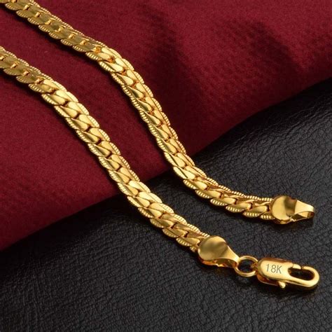 If you are looking for chain design gold to elevate your outfits or for a celebratory occasion, look no further than alibaba.com. Women & Men Fashion 18K Gold Plated Necklace Chain Jewelry NEW | eBay