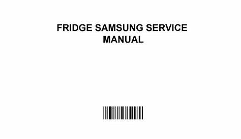 Fridge samsung service manual by AlexanderHo4786 - Issuu