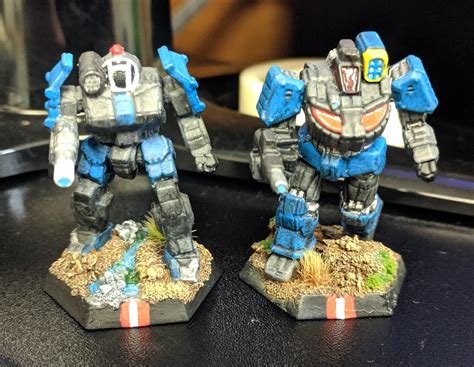My First Mechs Justed Started Playing Battletech With The New