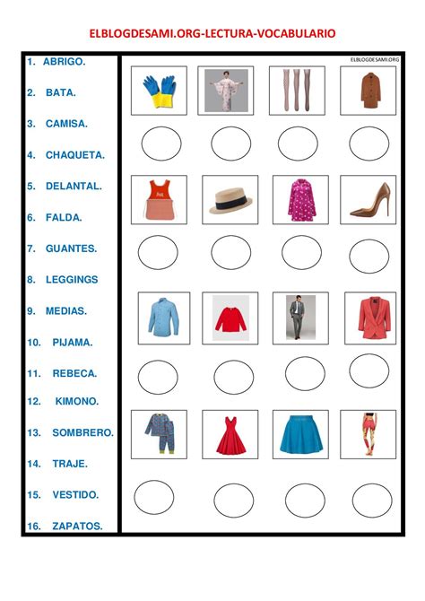 Actividades Para Ampliar El Vocabulario En Ni Os Ejercicios Para