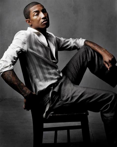 Pharrell Williams Various Sexy Mag Poses Naked Male Celebrities