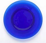 Blue Glass Dinner Plates Images