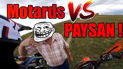 MOTARDS vs PAYSAN en colère ! Français - YouTube