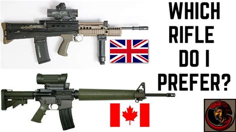 What Army Service Rifle Do I Prefer Canadian C7a2 Or British L85a2